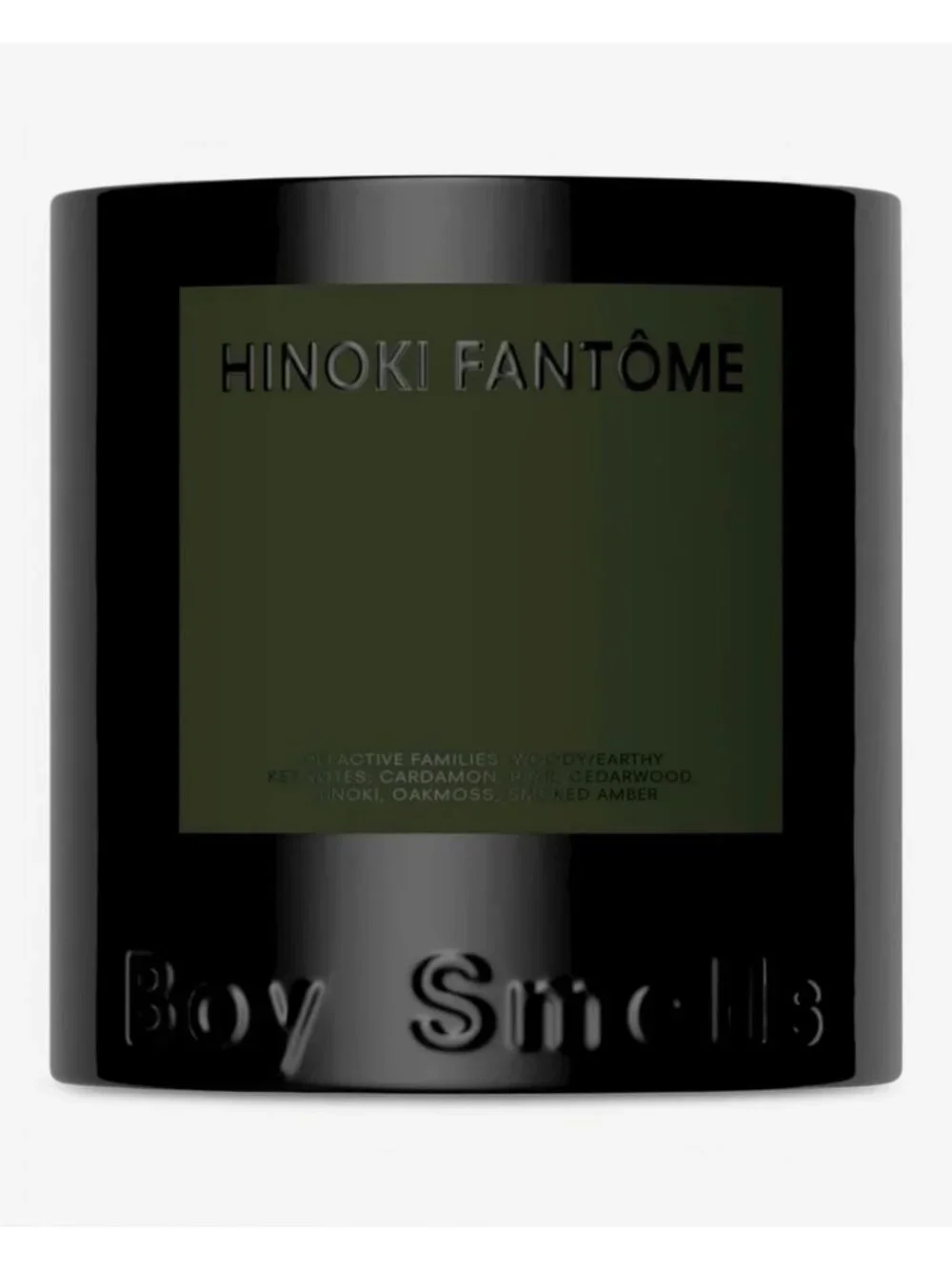 Aromatic Hinoki Fantôme Scented Candle - Soy & Coconut Wax Blend, Unisex